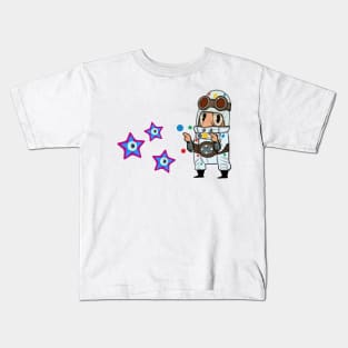 boggle man Kids T-Shirt